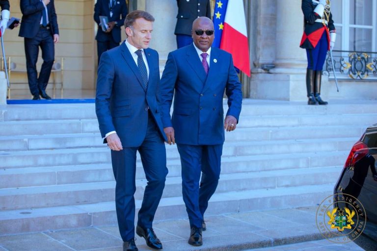 Ghana, France Hold Bilateral Talks in Paris