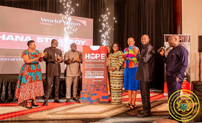 Minister For Gender Joins Chief of Staff to Launch World Vision Ghana’s 2026-2030 Strategy