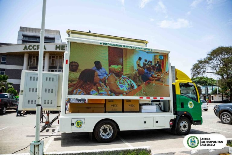Accra Gets Boost in Public Education with New Audio-Visual Van