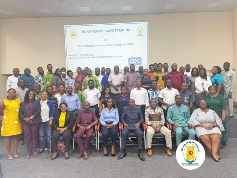 Ghana Health Service Trains Port Health Staff on Event-Based Surveillance at Points of Entry
