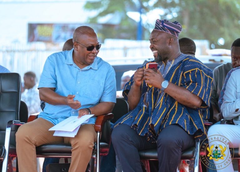 President Mahama Cuts Sod for Tenga STEM School, Promises Completion Before End of Term