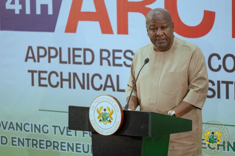 Each Public Technical University to Get GHS10 Million in 2027 Budget- President Mahama