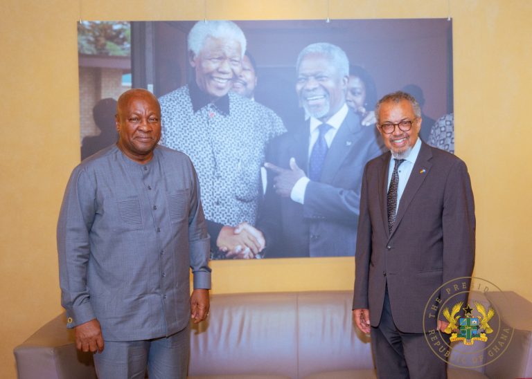 President Mahama To Address 79th World Health Assembly, Call for Self-Reliant Health Systems in Developing Countries