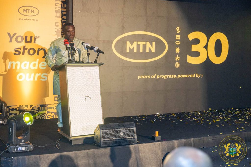 Communications Minister calls for better telecom services at MTN@30 launch