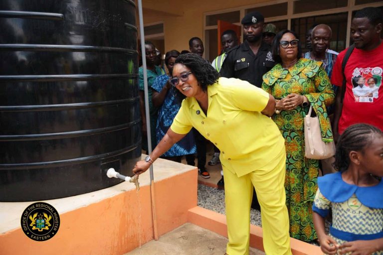 Eastern Regional Minister Commissions 11 DACF Projects In Birim Central