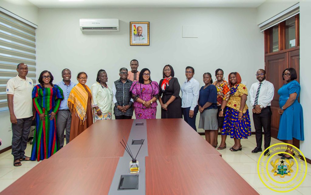 Ghana Association of Social Workers Assures the Gender Minister of Its Dedication to Supporting the Vulnerable