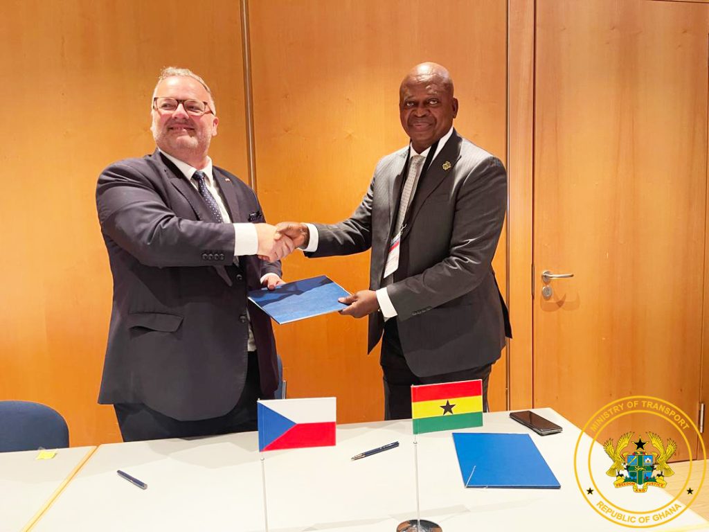 Ghana, Czech Republic Deepen Bilateral Ties with Transport Cooperation Agreement