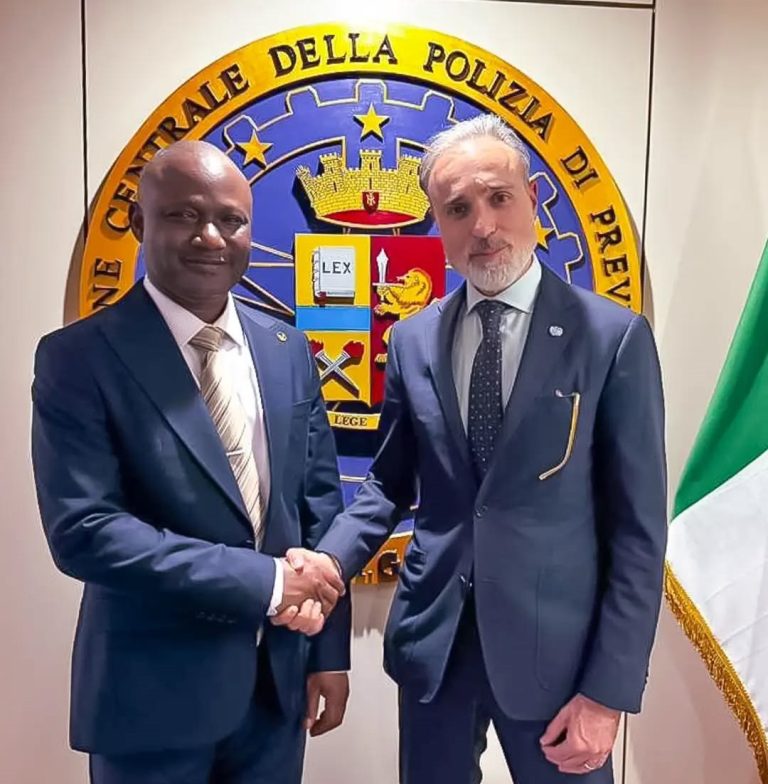Ghana Immigration Service strengthens International Security Cooperation with Italy