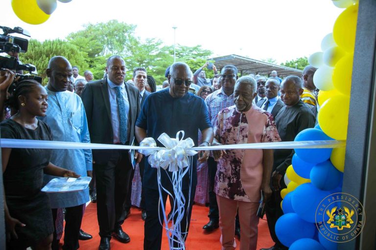 President Mahama Commissions PET Scan Facility at Swedish Ghana Medical Centre.