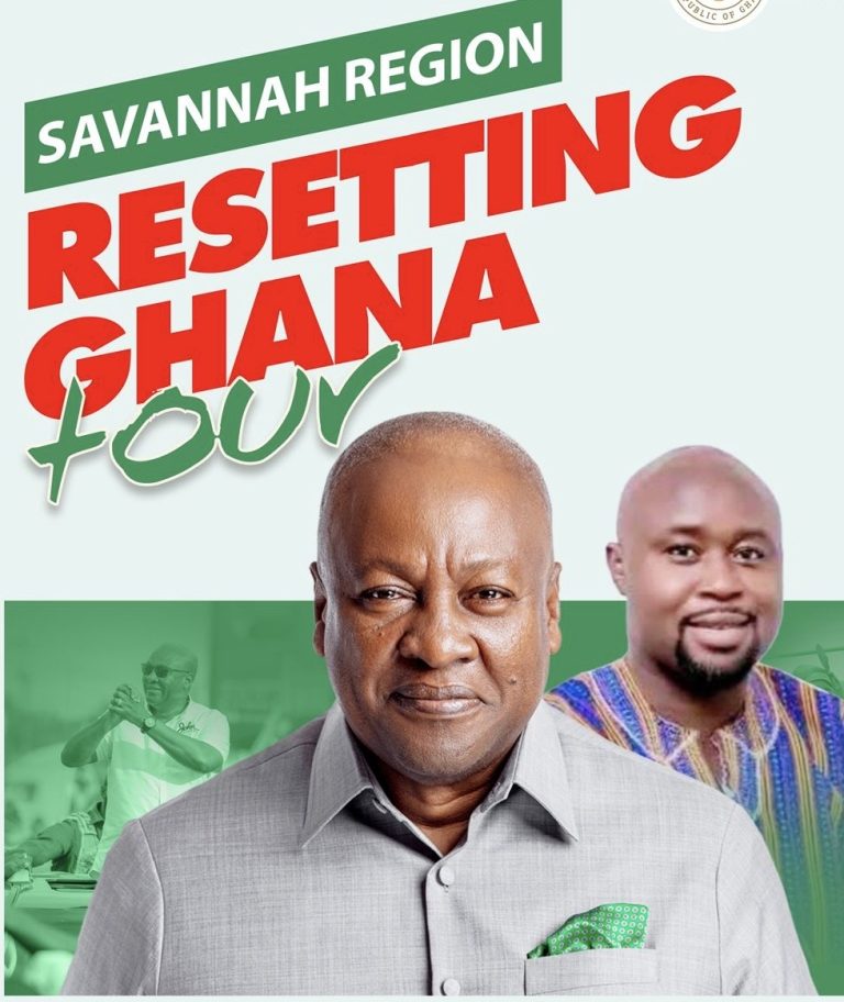 President Mahama Kicks Off ‘Resetting Ghana’ Tour of the Savanna Region