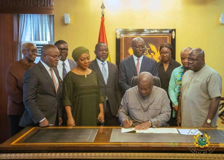 President Mahama Assents to Legal Education, Governance Advisory and Value for Money Bills