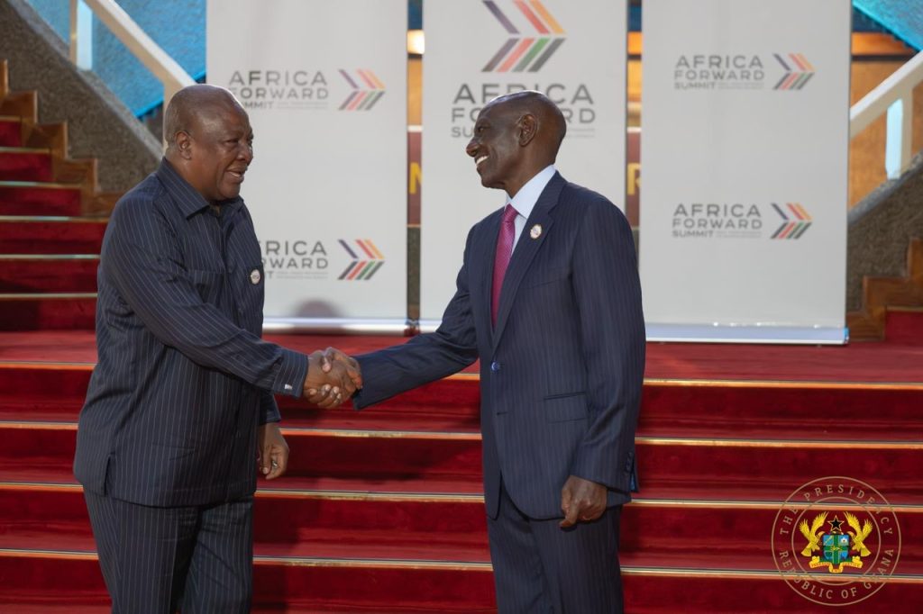 President Mahama Returns From Nairobi After Africa Forward Summit