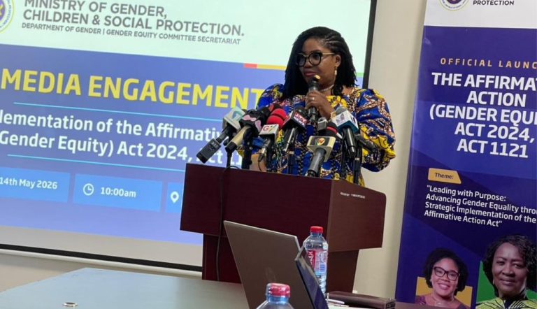 Gender Minister calls for Media Support in Implementing Affirmative Action Law