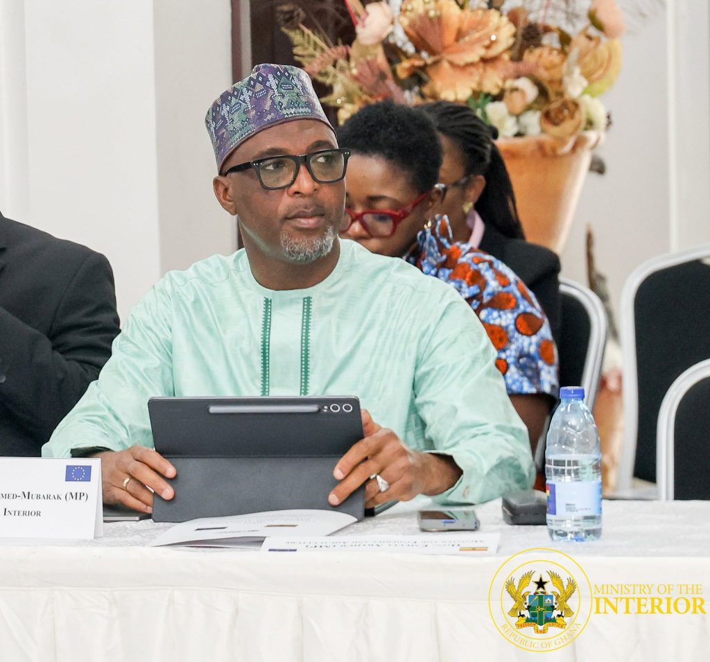 Interior Minister Calls for Enhanced Ghana-EU Cooperation to Combat Organised Crime