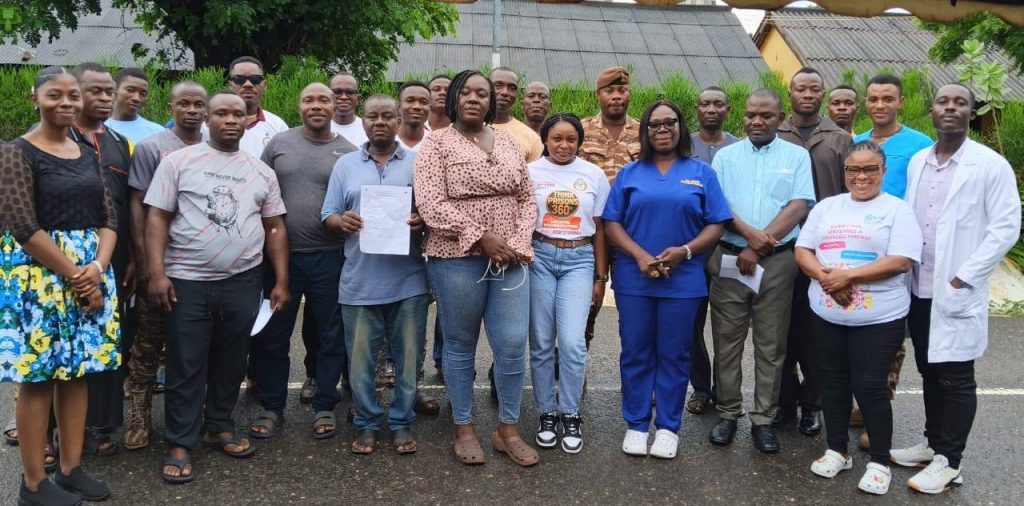 Roman Ridge Prisons Clinic Organises Training and Medical Screening for Prisons Service Drivers and Orderlies