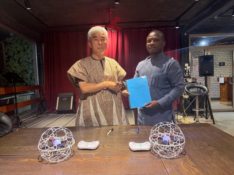 Africa Drone Soccer Federation Signs MoU with A-Tech Group Korea
