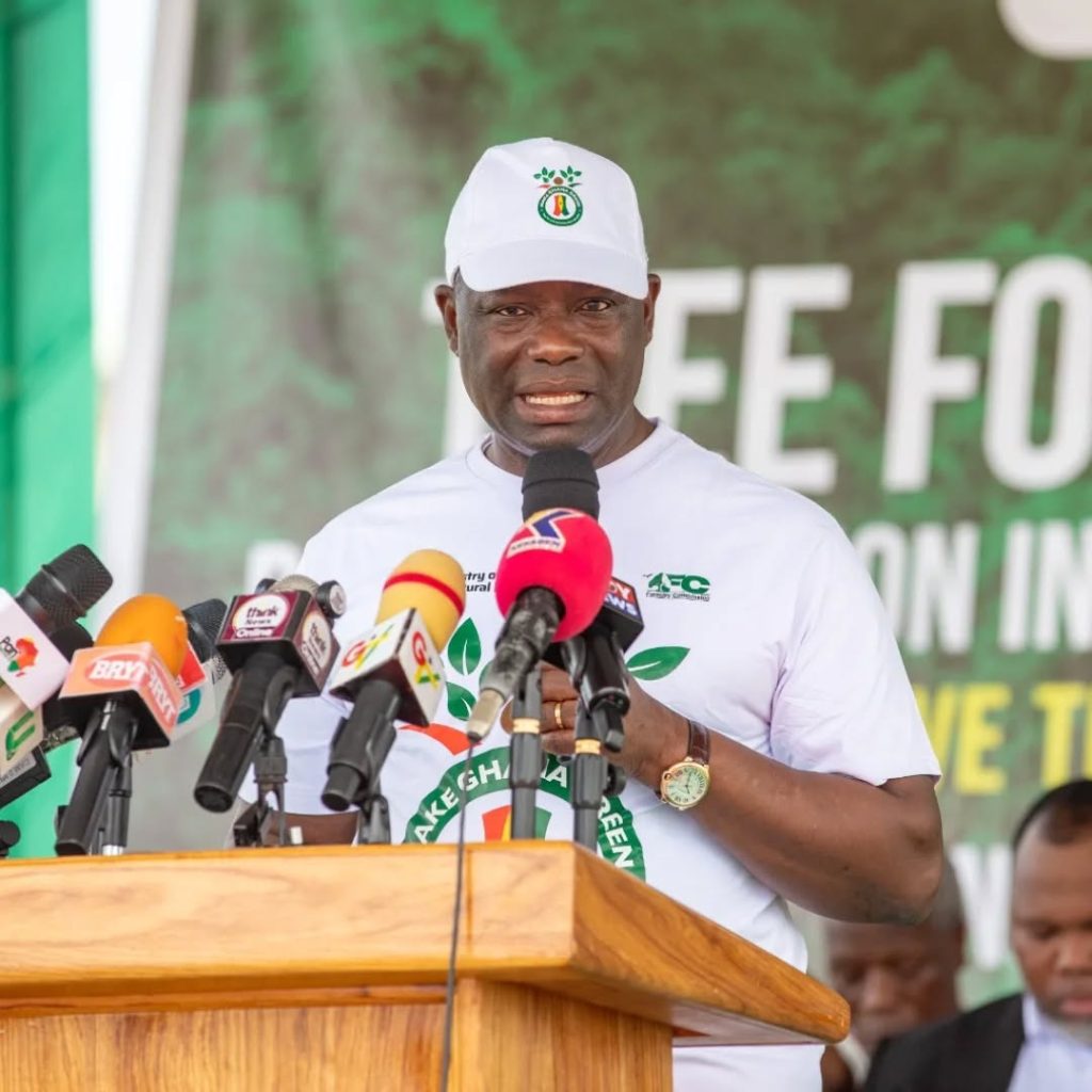 Ghanaians must not just Plant Trees, but nurture them to survive – Lands Minister