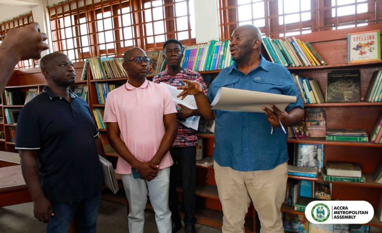 AMA Starts Renovation of Akoto Lante Library, Sets 3-Month Timeline