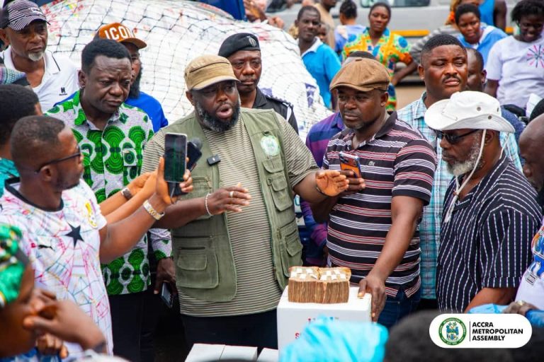 Accra Mayor Disburses Relief Package to Flood-Hit Communities