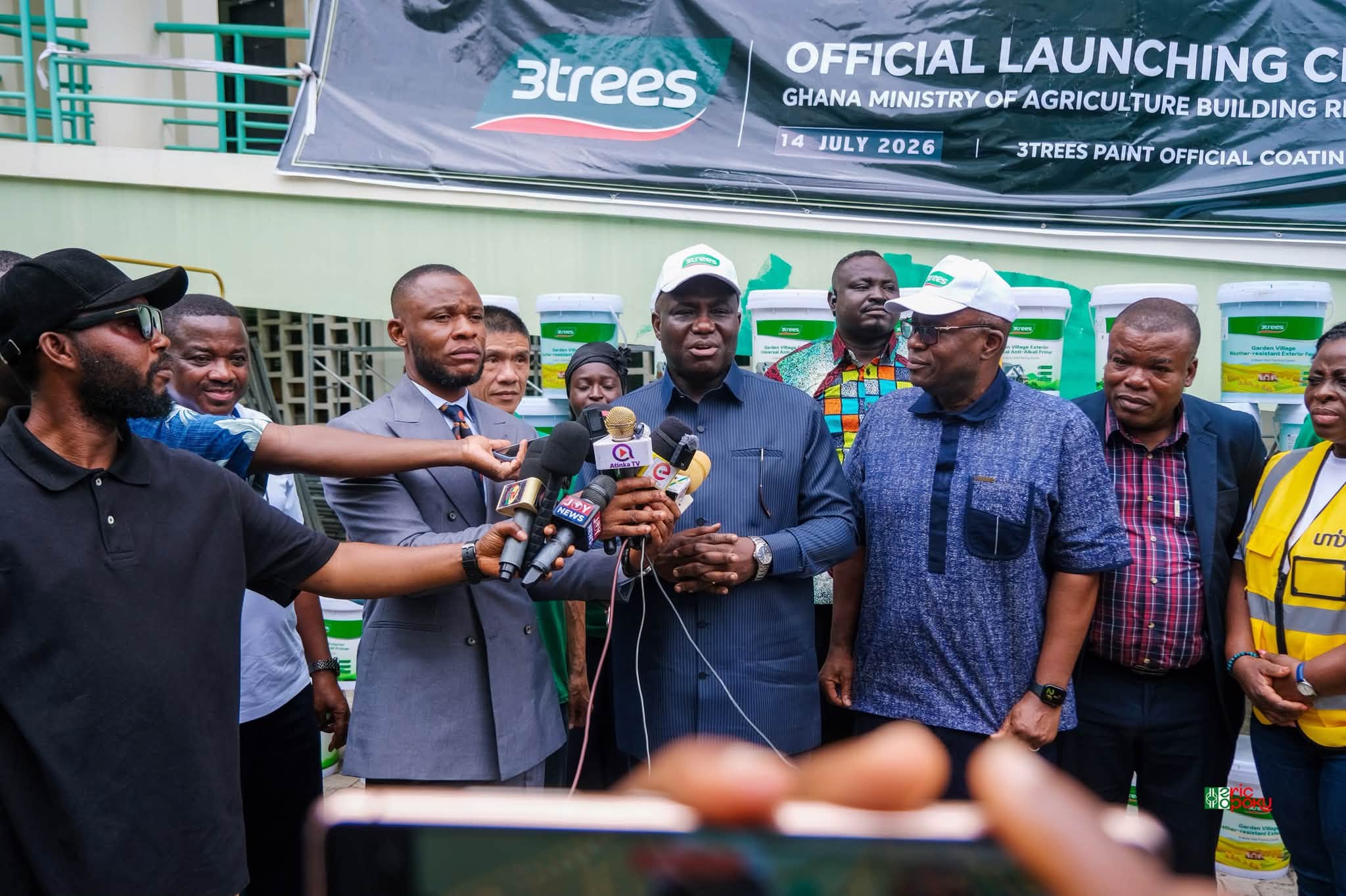 Agric Ministry Receives GHS1.07 million Corporate Support to Renovate Headquarters