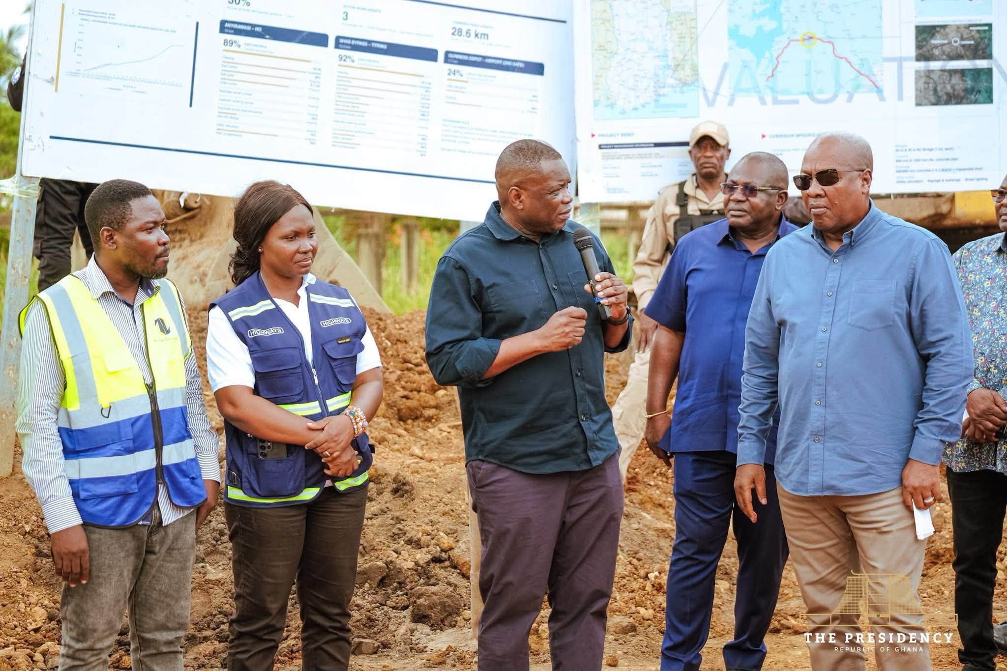 Volta Region Road Works Lead Big Push Programme