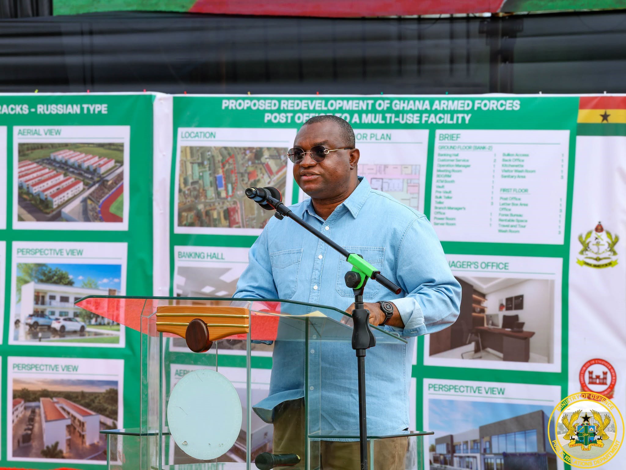 Ghana Armed Forces Breaks Ground for Major Housing Redevelopment Projects