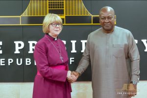 President Mahama hails first female Archbishop of Canterbury’s historic appointment