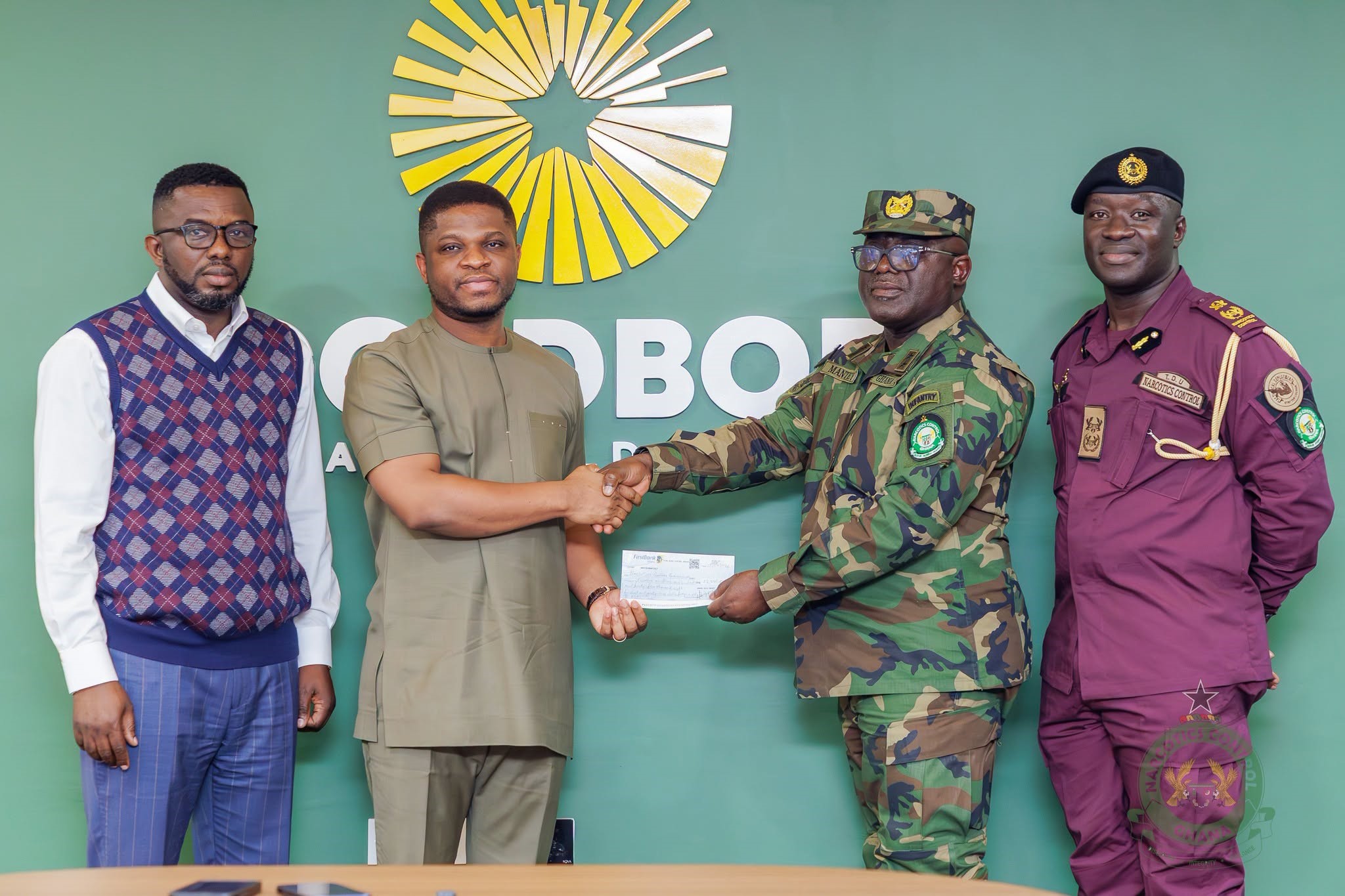 NACOC Receives GoldBod Reward for Landmark Gold Seizure