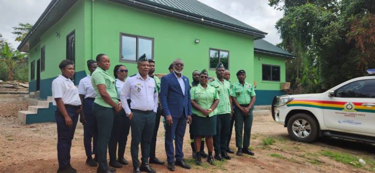 National Ambulance Service CEO Tours Near-Completed Volta Regional Administration and Dispatch Centre