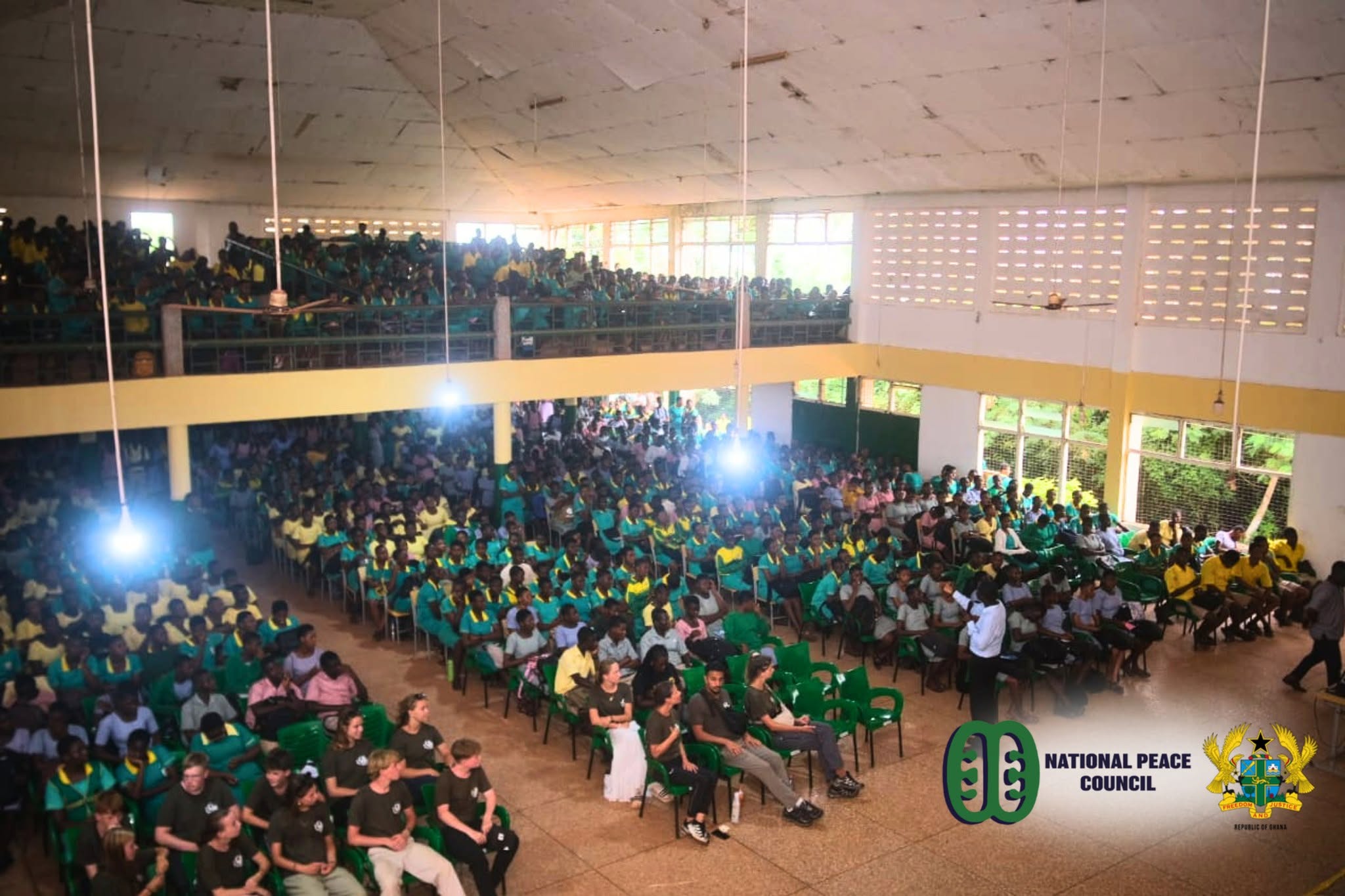 National Peace Council Inspires Students to Choose Peace Over Violence at Edinaman SHS