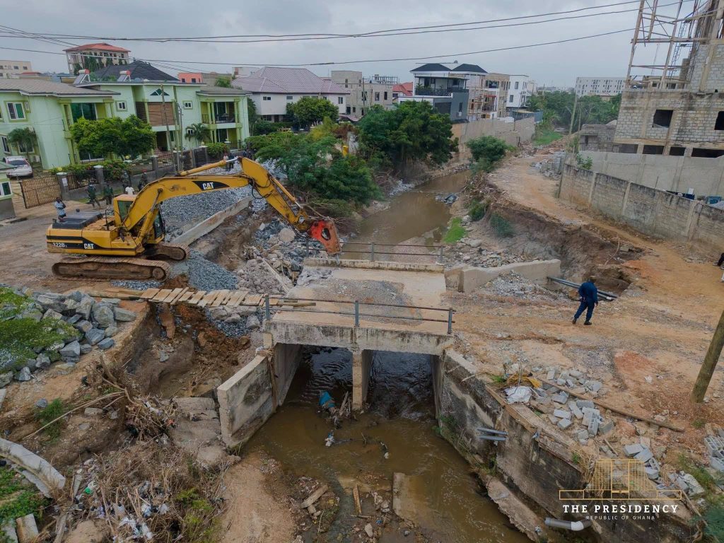 Flood Mitigation Task Force Begins Operations in Accra