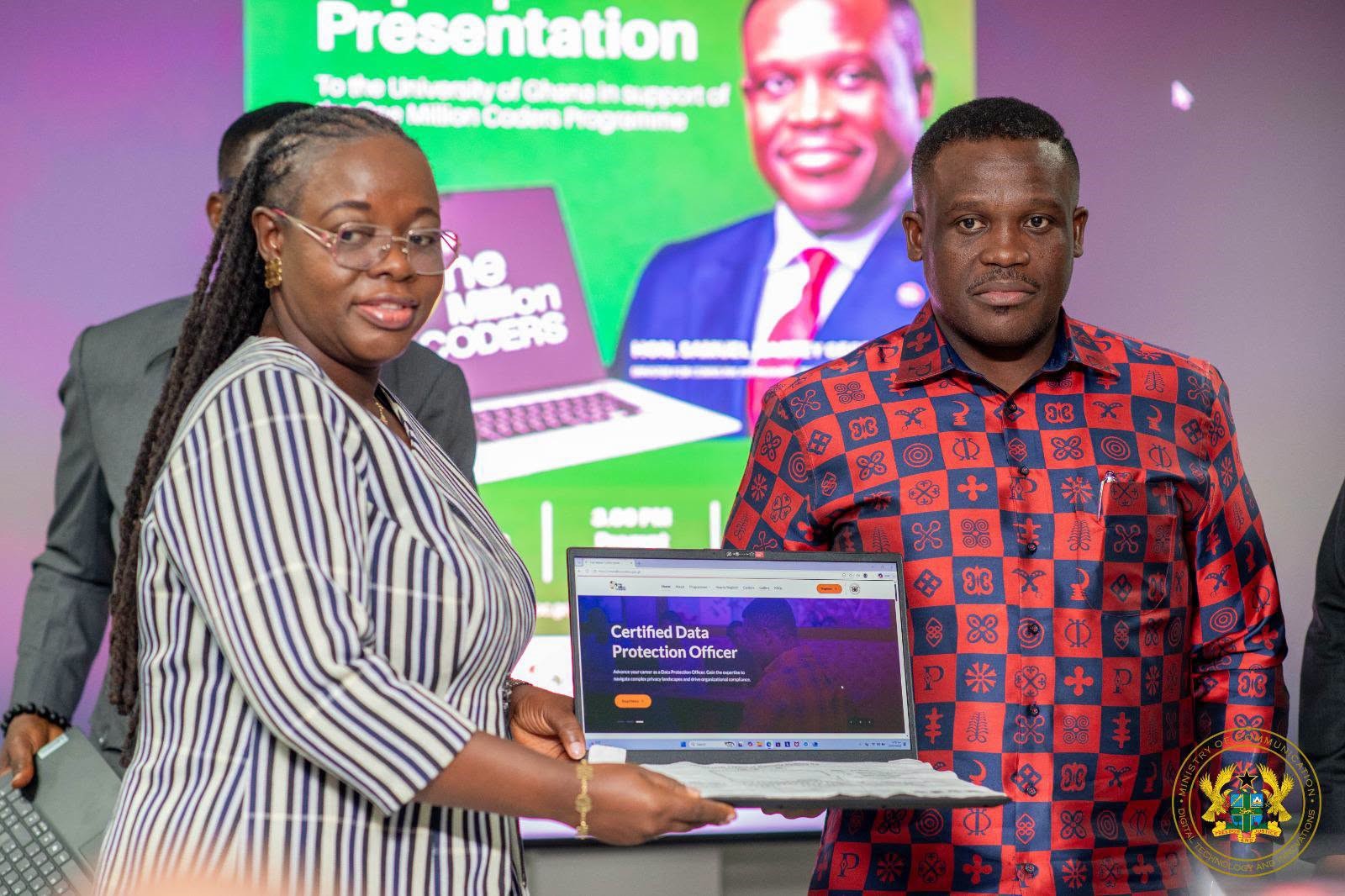 University of Ghana Receives 2,000 Laptops to Advance One Million Coders Initiative