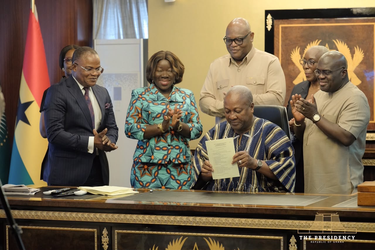 President Mahama signs new GIPA Act into law to streamline investment, support business growth
