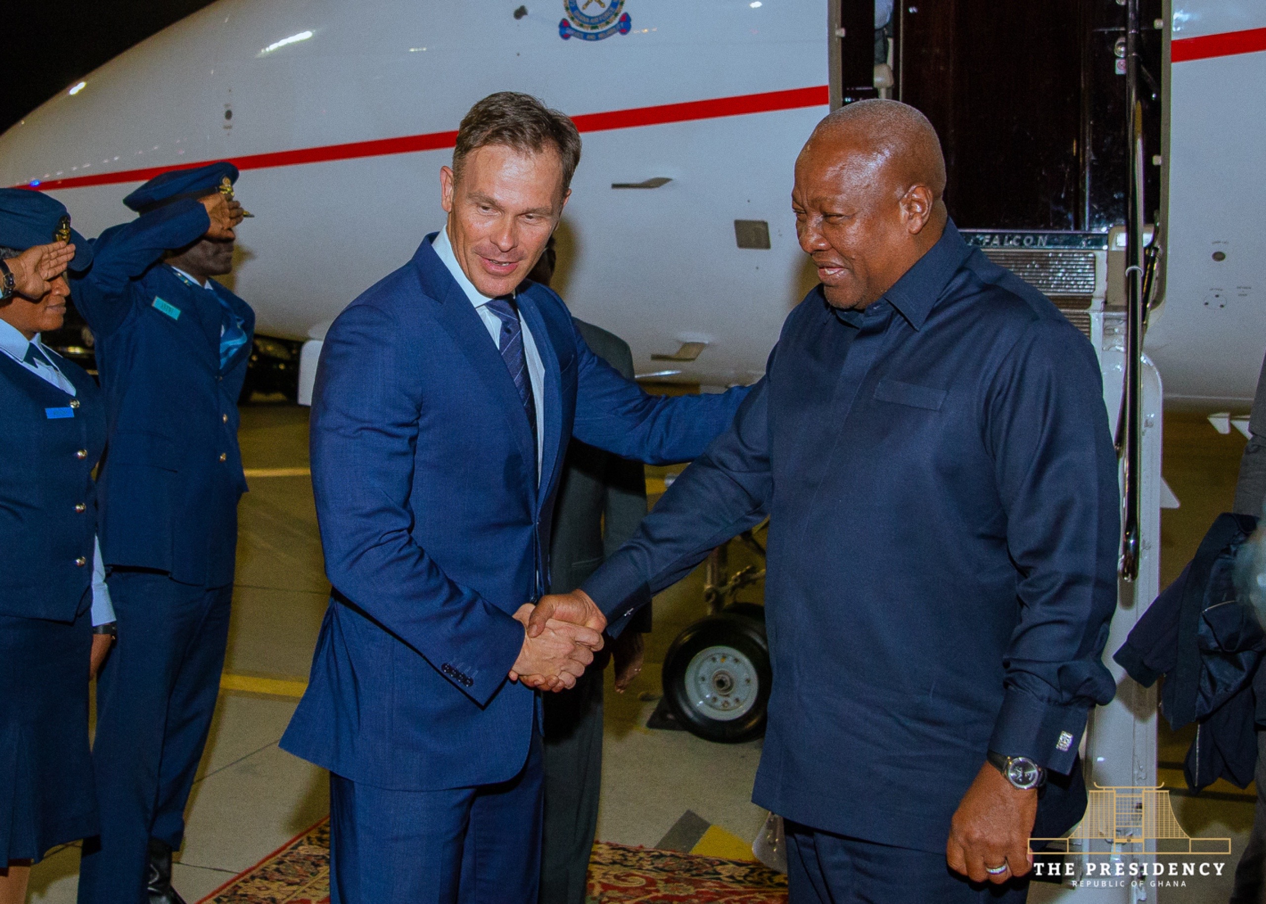 President Mahama Arrives in Belgrade for 65th Non-Aligned Movement Summit