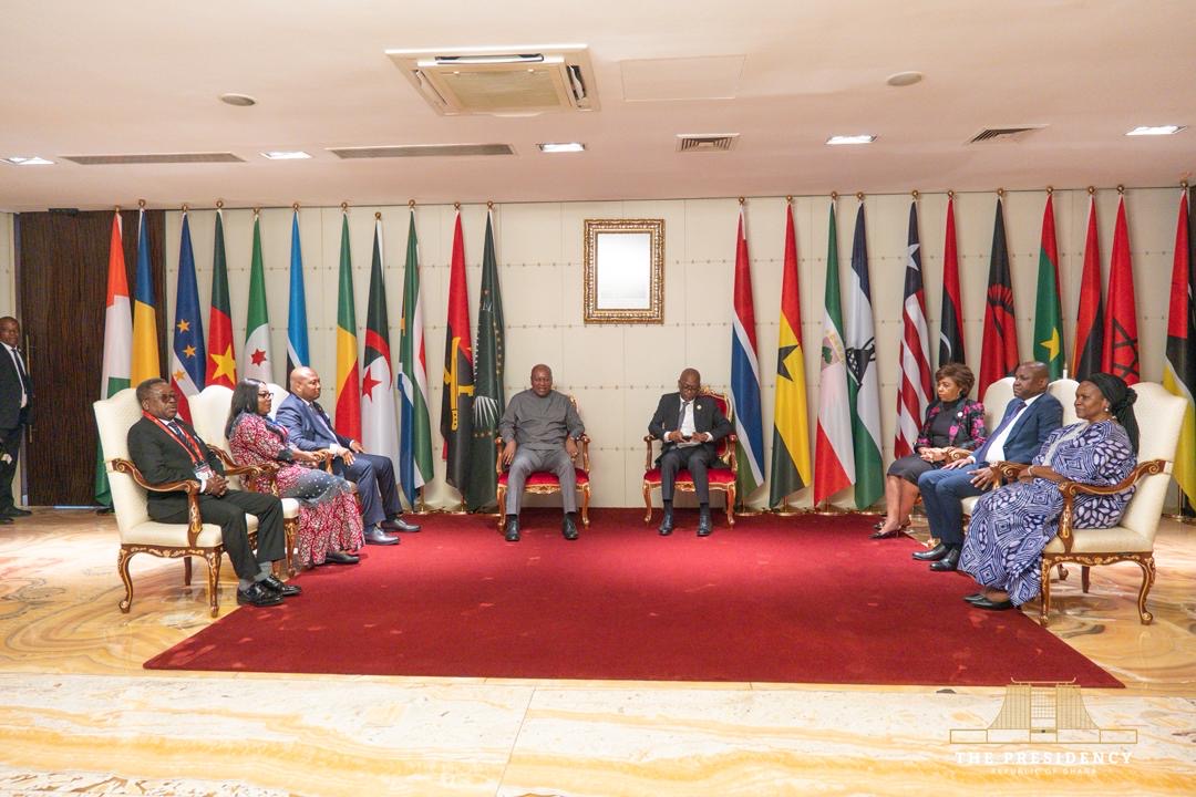 President Mahama in Luanda for 21st AU Extraordinary Summit on Conflict Resolution