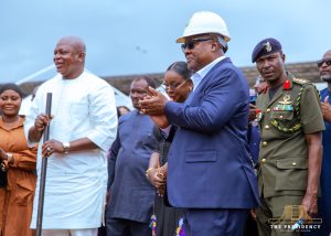 President Mahama Cuts Sod for 2,030-Bay Multi-Tiered Car Park and Airport Hotels Complex