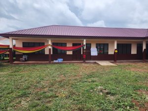 DCE for Ahafo Ano South-East Commissions New Classroom Block for Banahenekrom JHS