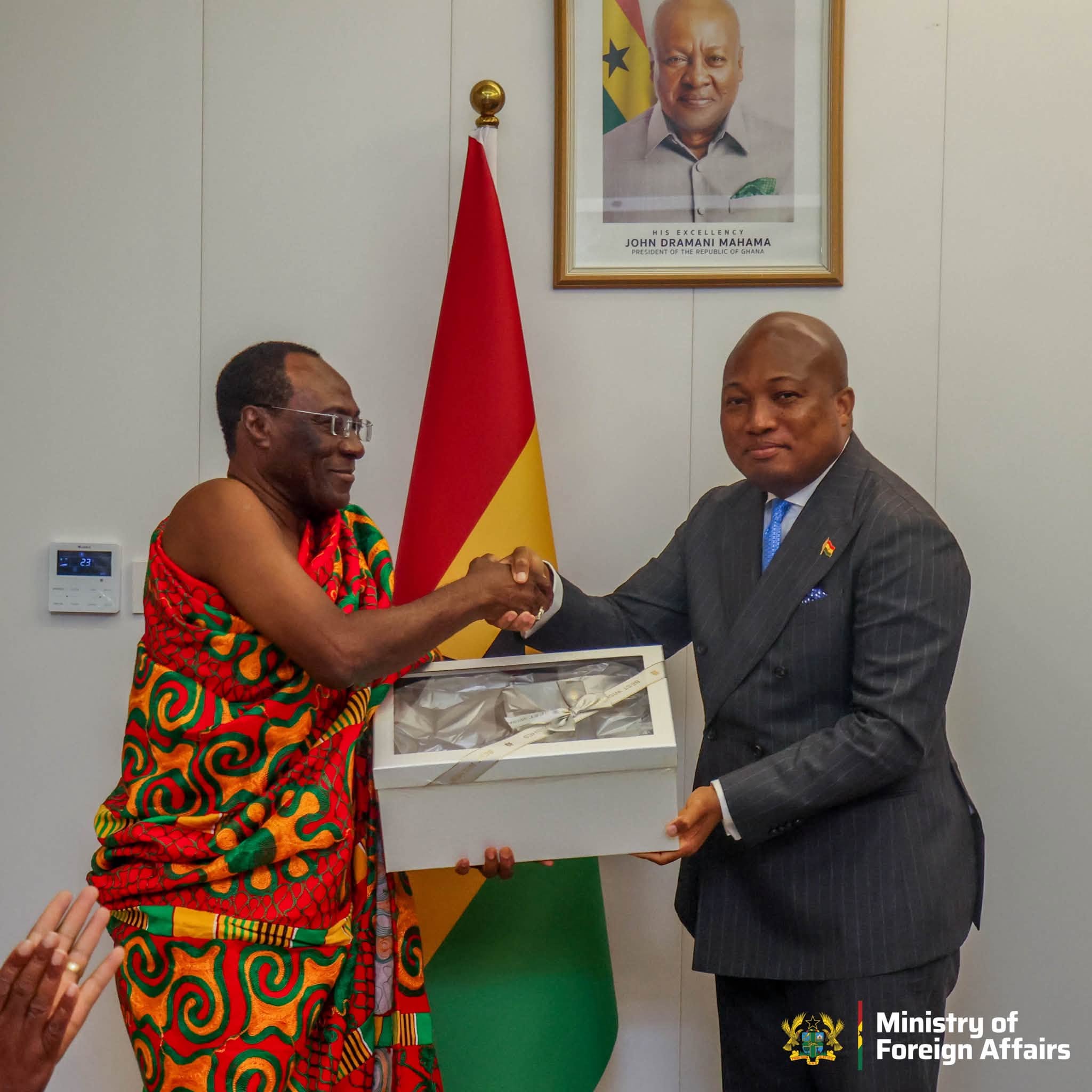 Foreign Affairs Minister Assures Volta Chiefs of Commitment to the Region