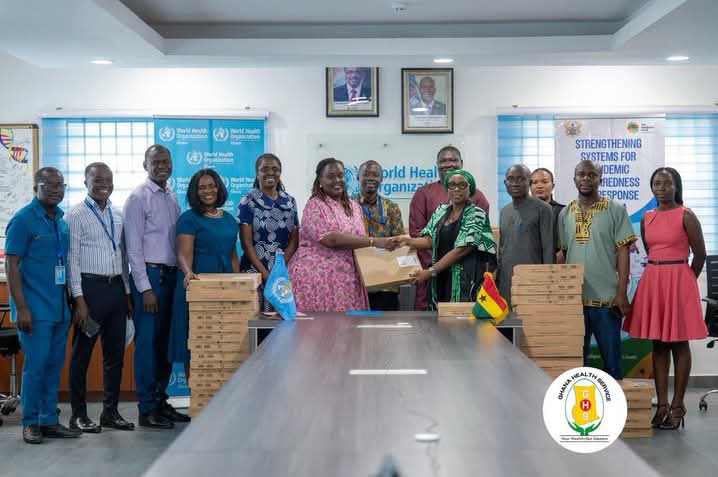 Ghana Health Service Receives 205 Laptops to Boost Disease Surveillance and Health Data Management