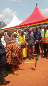 Kwadaso MCE Cuts Sod for 24-Hour Economy Multi-Purpose Market