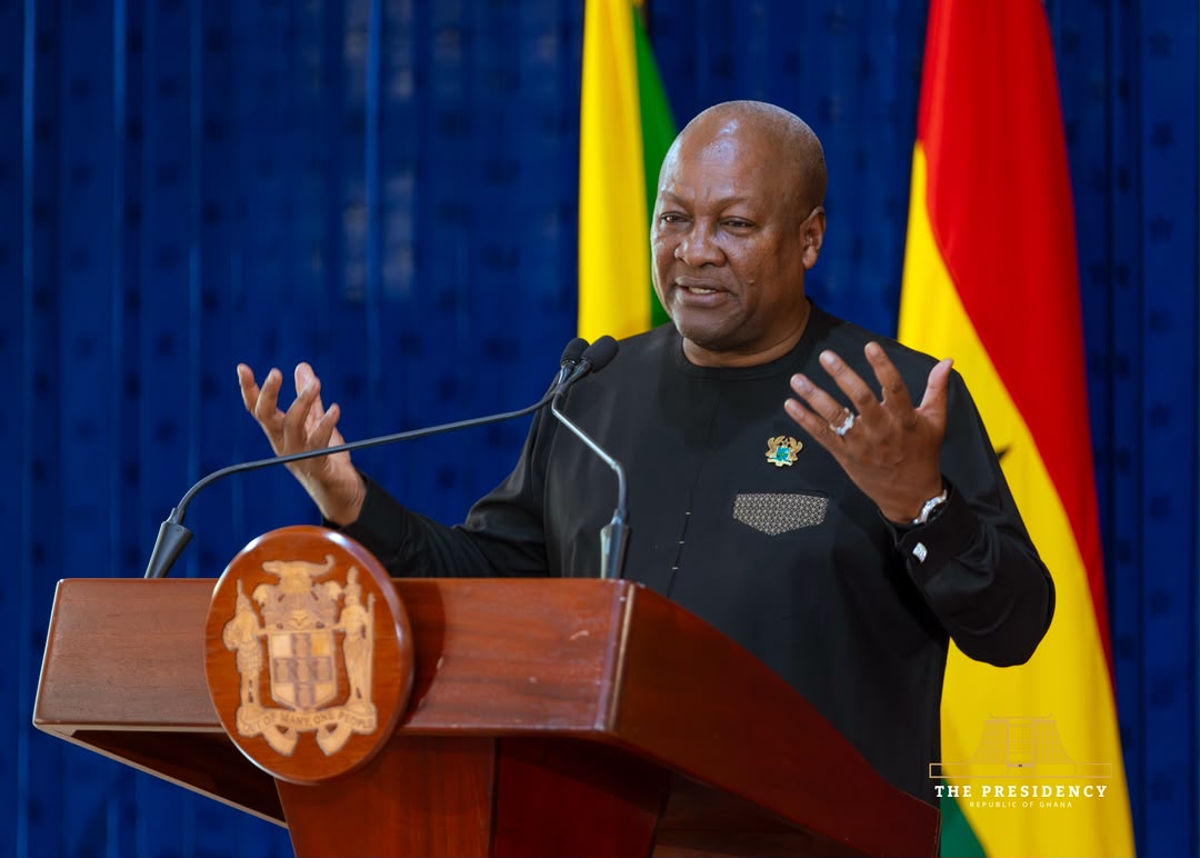 President Mahama pushes direct flights between Ghana and Jamaica