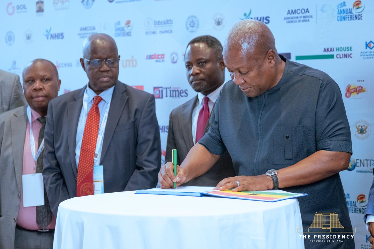President Mahama Unveils Five-Year Plan to Boost Local Pharmaceutical Manufacturing