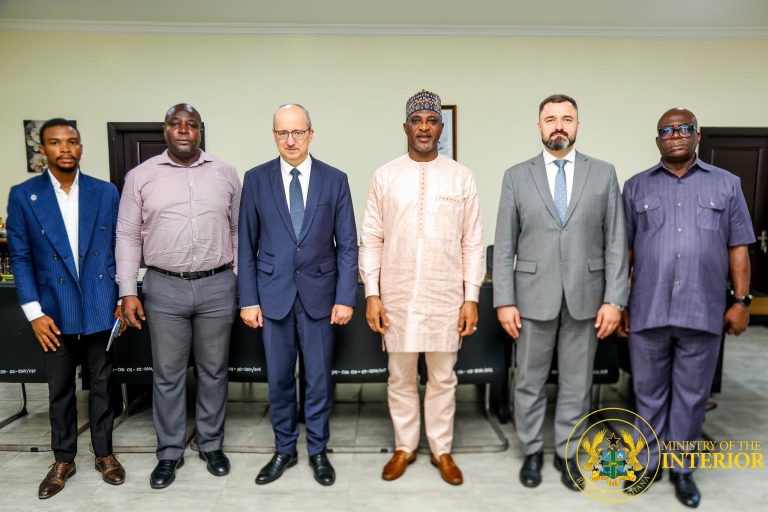 Interior Minister Assures Russian Ambassador of Ghana’s Democratic Stability