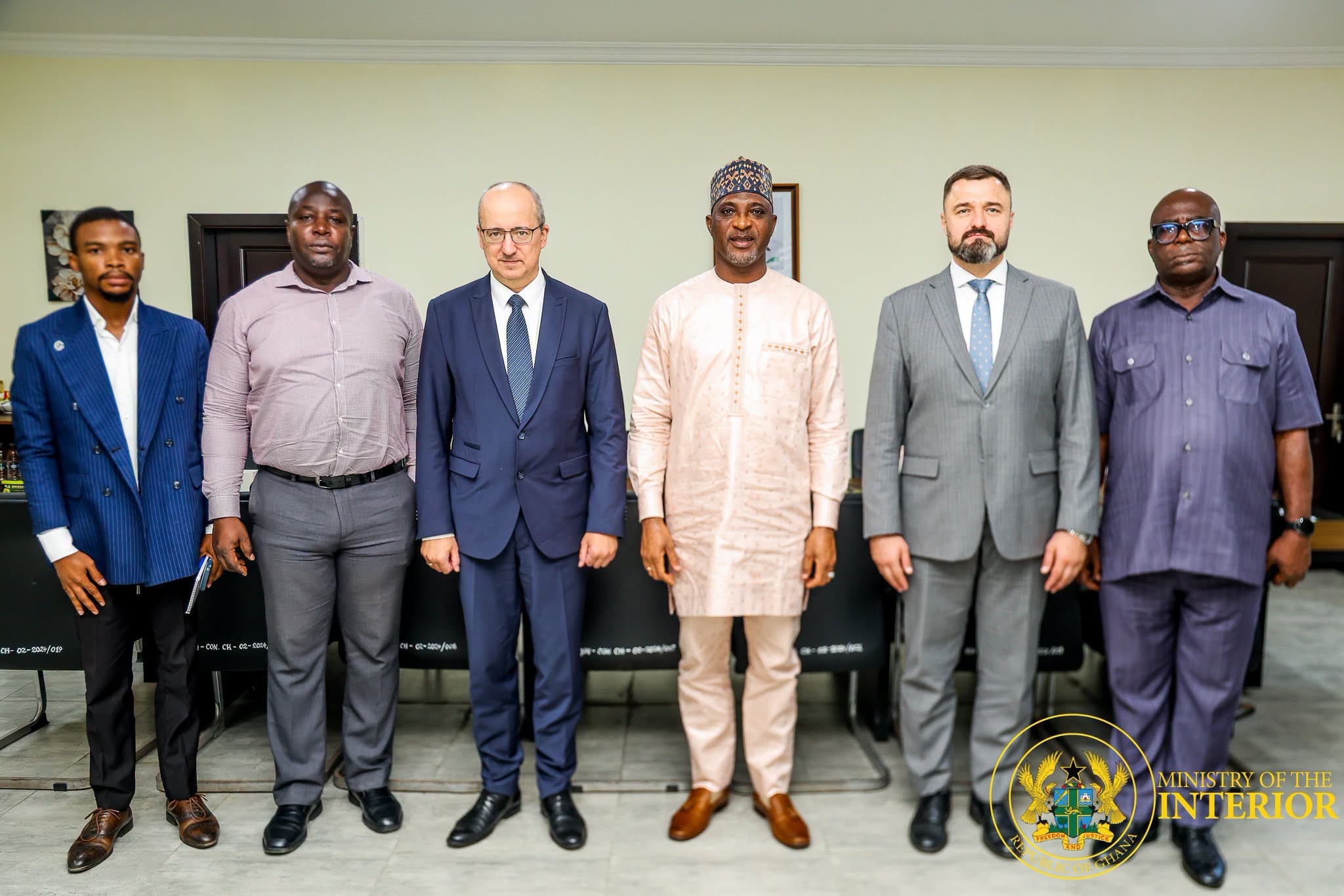 Interior Minister Assures Russian Ambassador of Ghana’s Democratic Stability