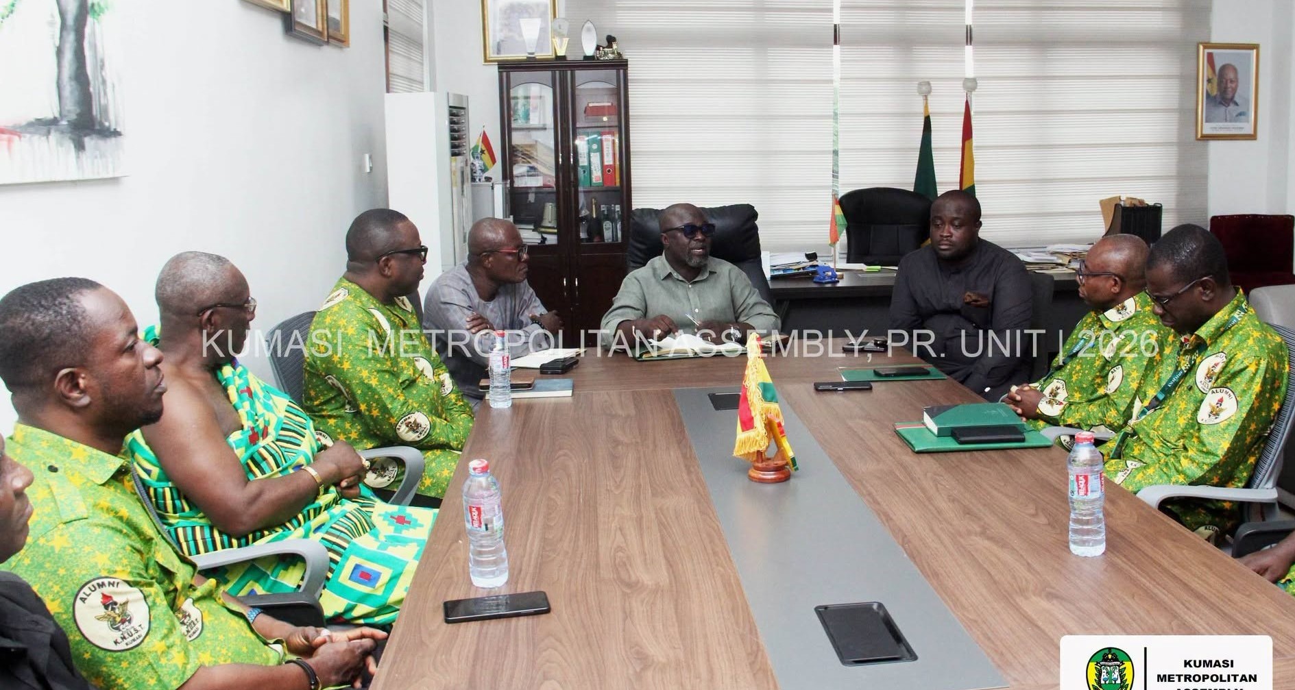 Kumasi Mayor calls for Stronger KMA-KNUST Partnership to Drive City Development