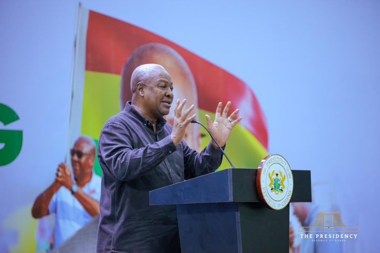 Gov’t to Invest $5bn in Agriculture, Agro-Processing Over Four Years -President Mahama