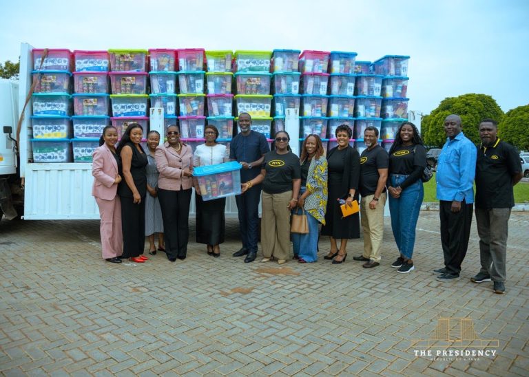 Corporate Ghana, international community donate relief items to flood victims