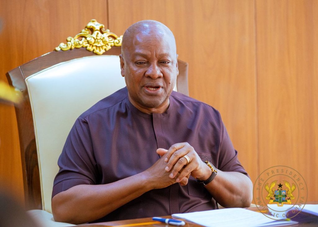 President Mahama reshuffles ministerial portfolios in latest government changes