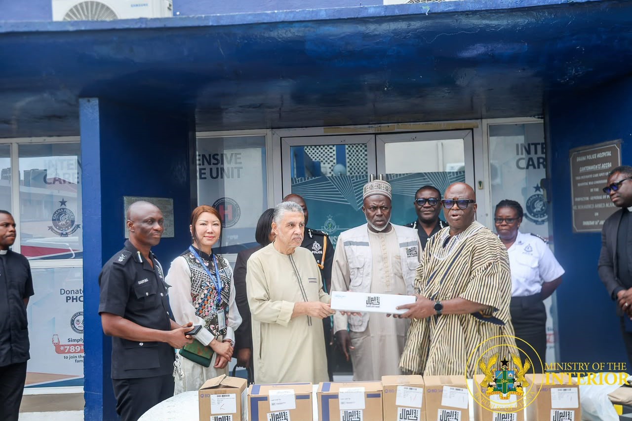 Police Hospital receives equipment to Strengthen Healthcare Delivery