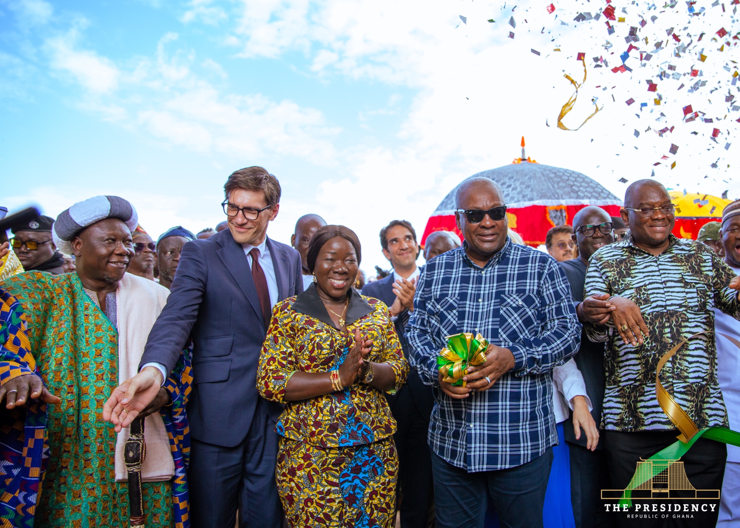 President Mahama Commissions Northshore Apparel Hub, Cites 30,000 Jobs Potential at Full Strength